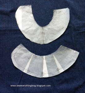 Collar before & after adjustment