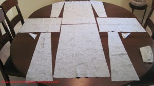 Kurta fabric sewing layout