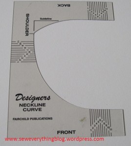neckline drawing tool