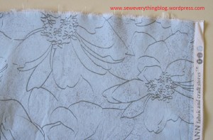 Perfectly on grain quilting cotton