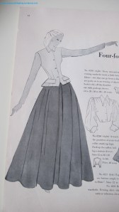 Pattern resembling Christian Dior's Bar Suit