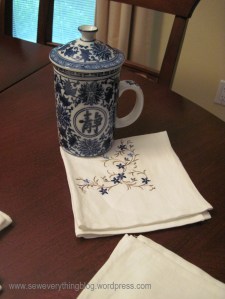 Tea & napkin